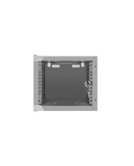 Szafa rack Lanberg WF10-2304-10S (4U 240mm / 280mm / 310 mm wisząca Szklane 10" kolor szary)
