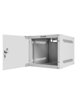 Szafa rack Lanberg WF10-2304-10S (4U 240mm / 280mm / 310 mm wisząca Szklane 10" kolor szary)