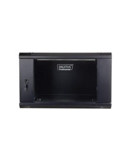 Digitus DN-WU19 06U/450/B stojak 6U Szafa wisząca Czarny