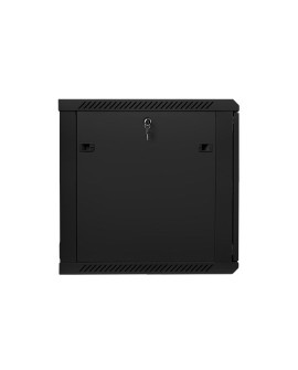 Szafa rack Lanberg WF01-6612-10B (12U 635mm / 600mm / 600 mm wisząca Szklane 19'' kolor czarny)