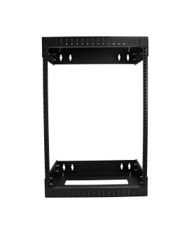 StarTech.com RK15WALLOA stojak 15U Szafa wisząca Czarny