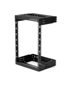 StarTech.com RK15WALLOA stojak 15U Szafa wisząca Czarny