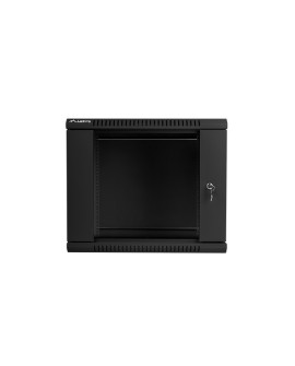 Szafa jednosekcyjna Lanberg WF01-6609-10B (9U 500mm / 600mm / 600 mm wisząca Szklane 19'' kolor czarny)