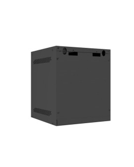 Szafa jednosekcyjna Lanberg WF10-2306-10B (6U 329mm / 280mm / 310 mm wisząca Szklane 10" kolor czarny)