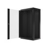 Szafa rack Lanberg WF01-6422-10B (22U 1082mm / 600mm / 450 mm wisząca Otwierane 19'' kolor czarny)