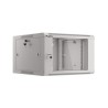 LANBERG SZAFA WISZĄCA 19" 6U 570X600 SZYBKI MONTAŻ (SZARA, FLAT PACK) WFFA-5606-10S