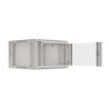 LANBERG SZAFA WISZĄCA 19" 6U 570X600 SZYBKI MONTAŻ (SZARA, FLAT PACK) WFFA-5606-10S
