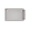 LANBERG SZAFA WISZĄCA 19" 6U 570X600 SZYBKI MONTAŻ (SZARA, FLAT PACK) WFFA-5606-10S