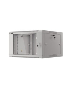 LANBERG SZAFA WISZĄCA 19" 6U 570X600 SZYBKI MONTAŻ (SZARA, FLAT PACK) WFFA-5606-10S