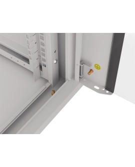 LANBERG SZAFA WISZĄCA 19" 6U 570X600 SZYBKI MONTAŻ (SZARA, FLAT PACK) WFFA-5606-10S