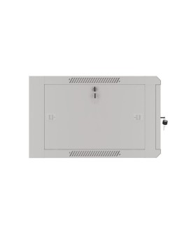 LANBERG SZAFA WISZĄCA 19" 6U 570X600 SZYBKI MONTAŻ (SZARA, FLAT PACK) WFFA-5606-10S