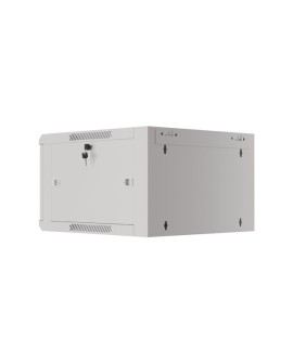 LANBERG SZAFA WISZĄCA 19" 6U 570X600 SZYBKI MONTAŻ (SZARA, FLAT PACK) WFFA-5606-10S