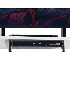 StarTech.com RK219WALLV stojak 2U Szafa wisząca Czarny