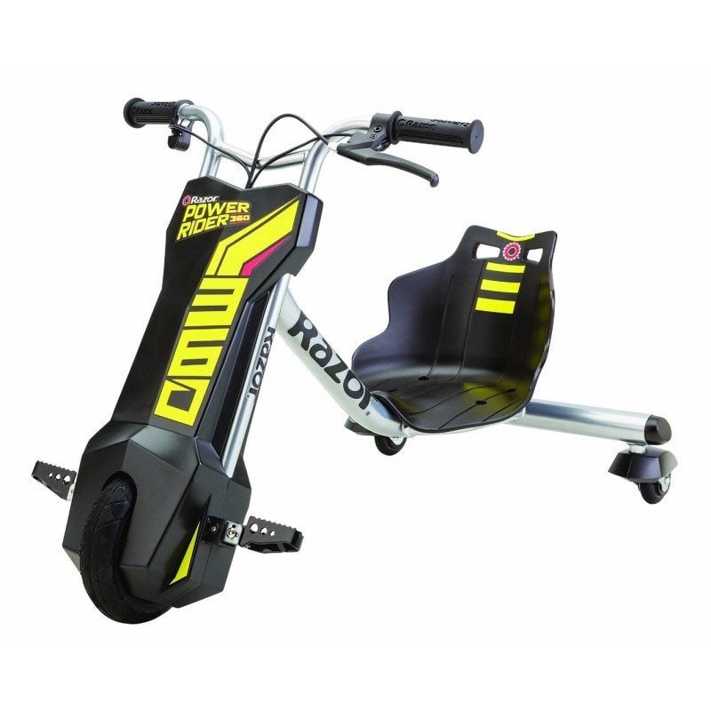 Pojazd elektryczny do driftu Razor Powerride 20173801 (kolor czarny, kolor żółty)