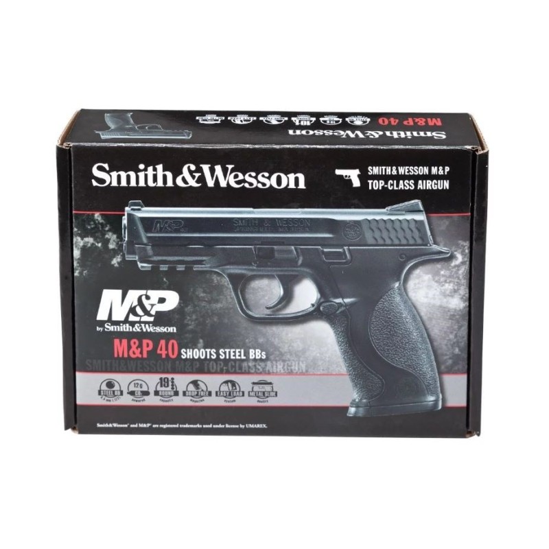 Pistolet wiatrówka S&W kal. 4,46mm BB Ekp 17J