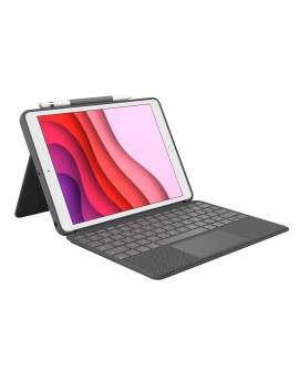 Logitech Combo Touch QWERTY British English Smart Connector Grafitowy
