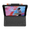 Logitech Slim Folio QWERTZ Niemiecki Bluetooth Grafitowy