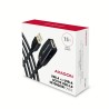 Axagon ADR-215 USB 2.0 A-M - A-F active extension/repeater cable 15m - Kabel - Digital/Daten kabel USB USB A Czarny