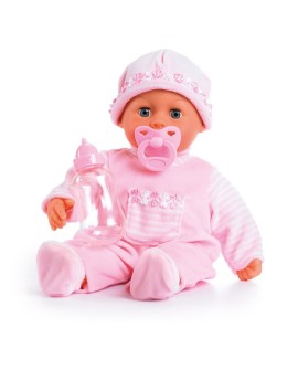 Lalka First Words Baby r?owa z akcesoriami