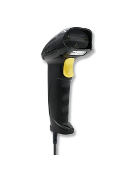 QOLTEC CZYTNIK KODÓW KRESKOWYCH LASEROWY | 1D | USB | CZARNY