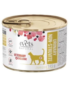 4VETS Natural Urinary No Struvit Cat - mokra karma dla kota - 185 g