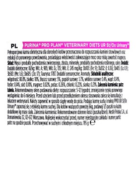 PURINA PRO PLAN VETERINARY DIETS UR ST/OX Turkey Urinary Formula Cat - mokra karma dla kota - 195 g