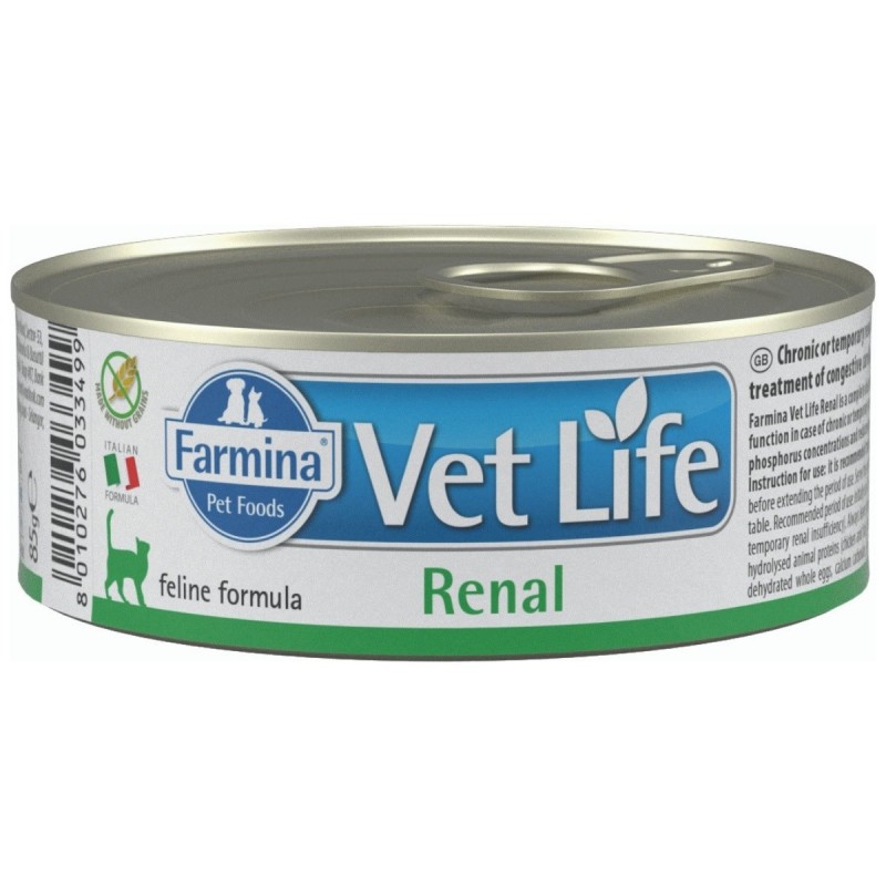 FARMINA Vet Life Renal Feline - mokra karma dla kota - 85 g