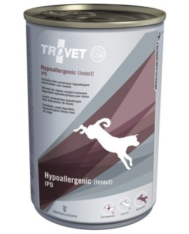 TROVET Hypoallergenic IPD z owadami - mokra karma dla psa - 400 g