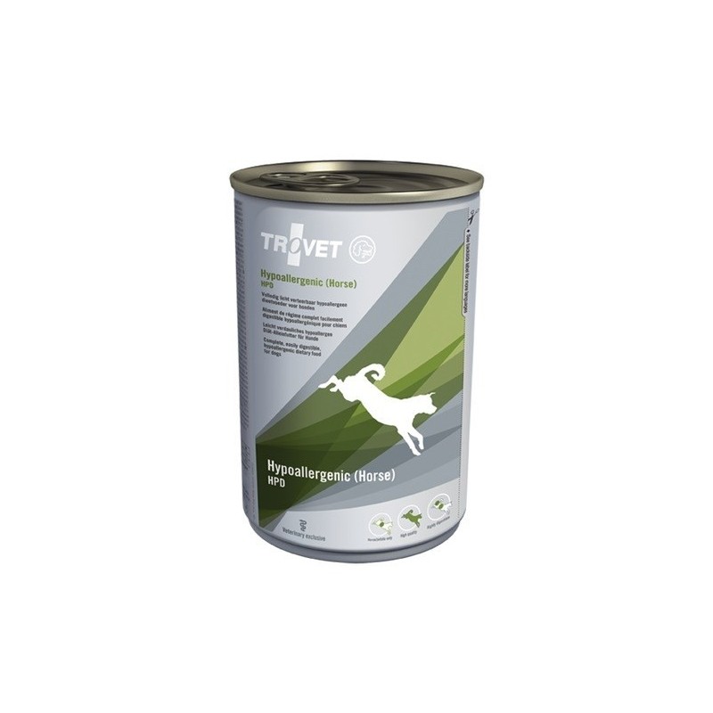 TROVET Hypoallergenic HPD z koniną - mokra karma dla psa - 400 g