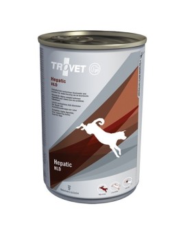 TROVET Hepatic HLD z kurczakiem - mokra karma dla psa - puszka - 400 g