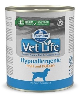FARMINA Vet Life Hypoallergenic Fish & Potato Canine - mokra karma dla psa - 300g