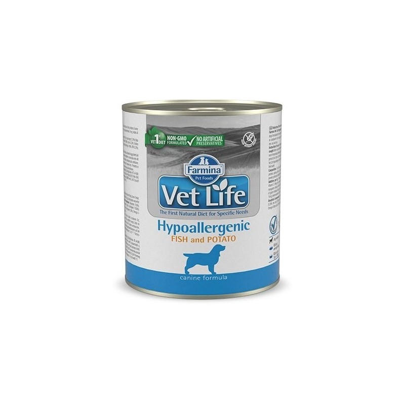 FARMINA Vet Life Hypoallergenic Fish & Potato Canine - mokra karma dla psa - 300g