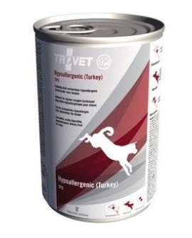 TROVET Hypoallergenic TPD z indykiem - mokra karma dla psa - 400 g