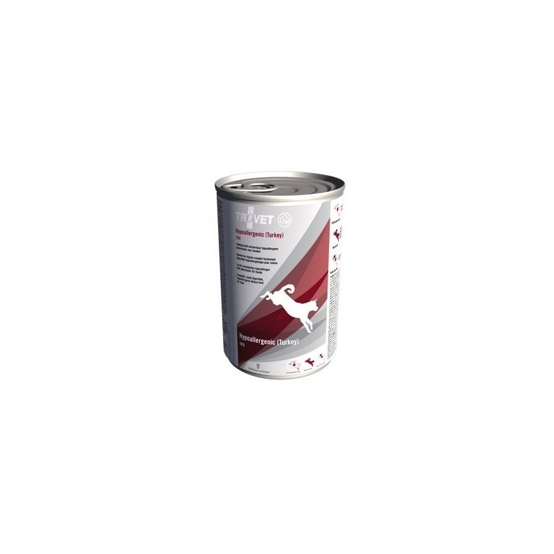 TROVET Hypoallergenic TPD z indykiem - mokra karma dla psa - 400 g