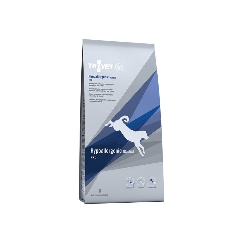 TROVET Hypoallergenic RRD z królikiem - sucha karma dla psa - 3 kg