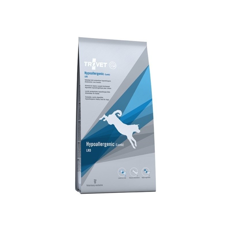 TROVET Hypoallergenic LRD z jagnięciną - sucha karma dla psa - 12.5 kg