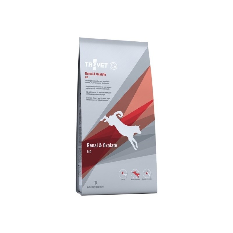 TROVET Renal & Oxalate RID z kurczakiem - sucha karma dla psa - 12,5 kg