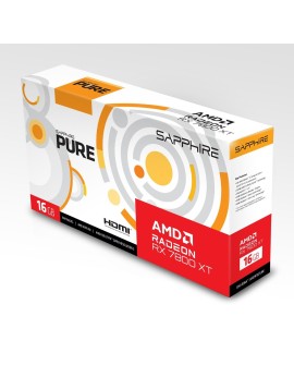 Karta graficzna SAPPHIRE RADEON RX 7800 XT PURE GAMING OC 16GB GDDR6