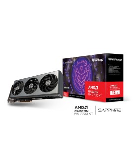 Karta graficzna SAPPHIRE RADEON RX 7700 XT NITRO+ GAMING OC 12GB GDDR6