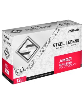 Karta graficzna ASRock Radeon RX 7700 XT Steel Legend 12GB OC