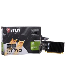 MSI GF GT 710 2048MB DDR3/64b V/H/D PCI-E LP