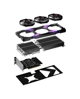 PNY GeForce RTX™ 4070 Ti SUPER 16GB OC XLR8 ARGB TF NVIDIA GeForce RTX 4070 Ti SUPER GDDR6X
