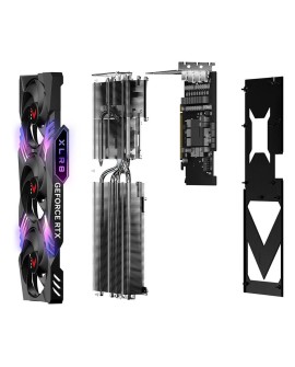 PNY GeForce RTX™ 4070 Ti SUPER 16GB OC XLR8 ARGB TF NVIDIA GeForce RTX 4070 Ti SUPER GDDR6X