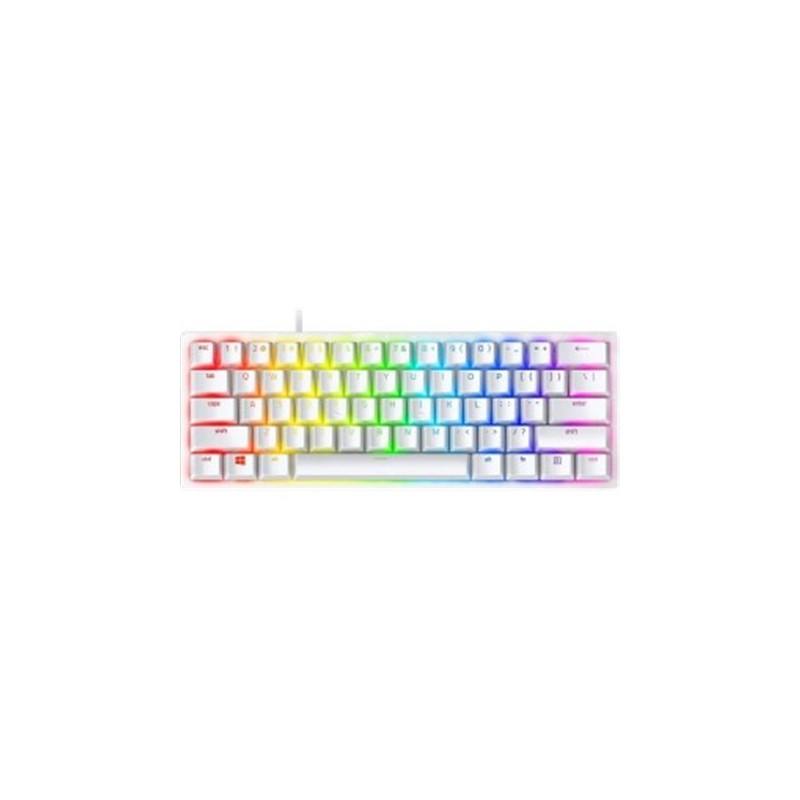 Razer Huntsman Mini 60% Klawiatura do gier Opto-mechaniczny fioletowy przełącznik Światło LED RGB NORD Przewodowa
