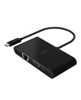 Belkin AVC004BTBK stacja dokująca USB 3.2 Gen 1 (3.1 Gen 1) Type-C Czarny