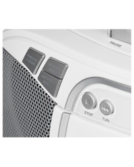 Radioodtwarzacz JVC RC-E451W Boombox white