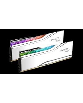 G.SKILL TRIDENT Z5 ROYAL RGB DDR5 2X16GB 6400MHZ CL30 SILVER F5-6400J3039G16GX2-TR5S