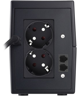 POWER WALKER UPS LINE-IN VI 650 SH 650VA 2X SCHUKO, RJ11, USB