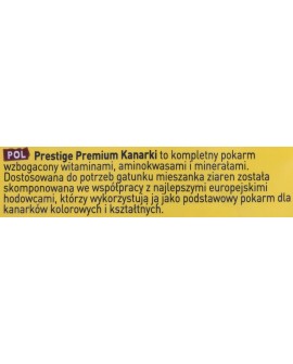 Versele Laga Prestige Premium Canaries Karma dla Kanarka - 800 G