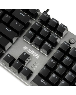 Klawiatura mechaniczna IBOX AURORA K-4 RGB IKGMK4 (USB (US) kolor czarny)